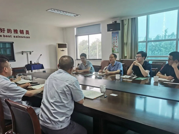 Domestic well-known enterprises visit factories under the group, and Zhongyuan Group is actively breaking through the circle